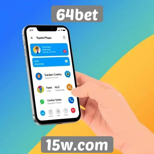 Experiência do usuário no site 64bet em dispositivos móveis